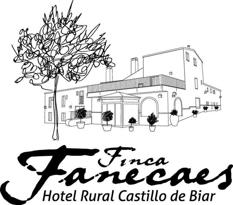 Hotel Rural Castillo De Biar Finca Fanecaes Экстерьер фото