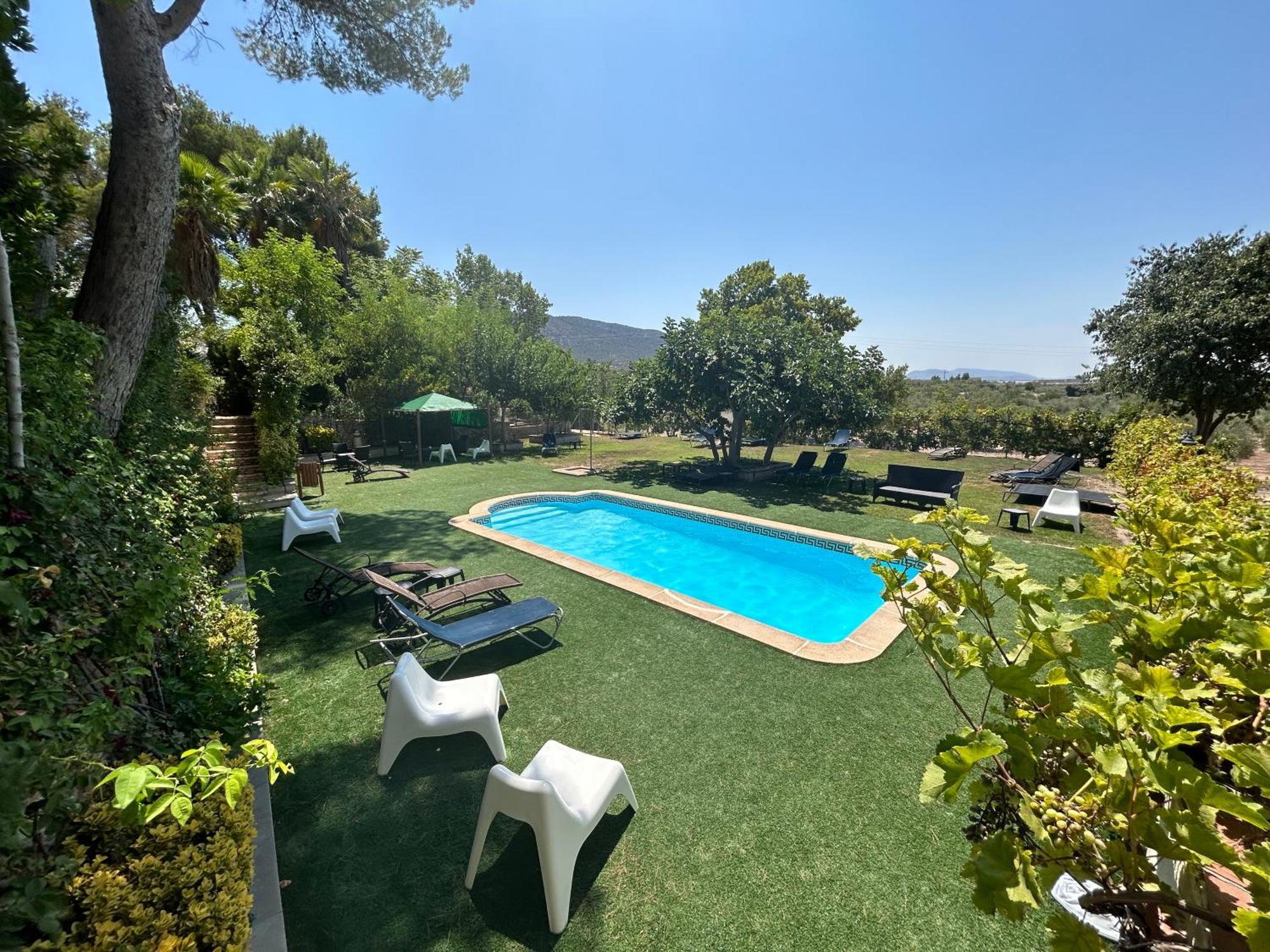 Hotel Rural Castillo De Biar Finca Fanecaes Экстерьер фото